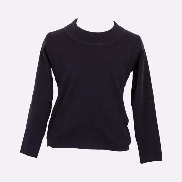 Navy Cotton Skivvy